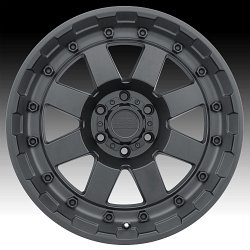 Black Rhino Cleghorn Matte Black Custom Truck Wheels 3